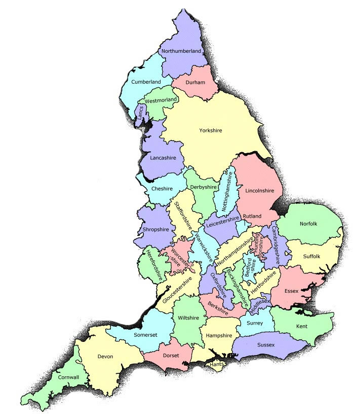 England Map