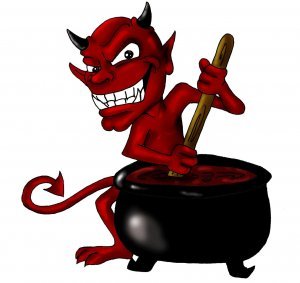 Devil Stirring a Pot