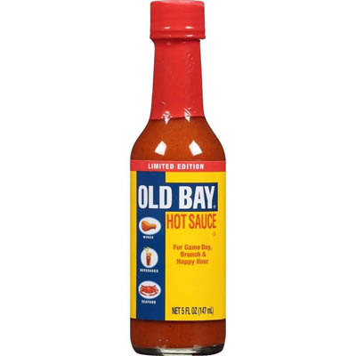 A bottle of hot sauce