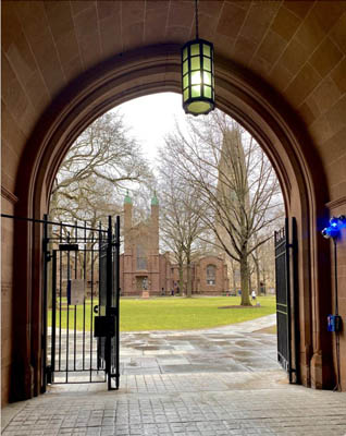 An entry at Yale University