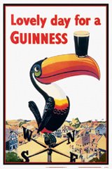 Guinness Toucan Poster