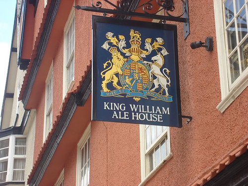 King William Ale House Sign