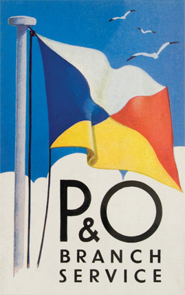 P & O Branch Service Flag