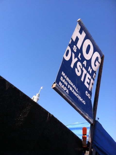 Hog Island Oyster Company Sign
